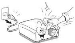 TOSHIBA TDP-T360 - ■ Main unit cleaning - 2