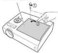 TOSHIBA TDP-T360 - Lamp replacement (Continued) - 1