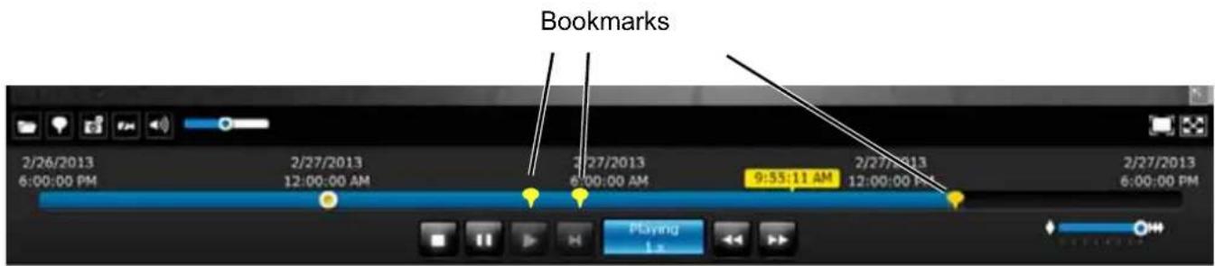 Vivotek ND8212W - 6-2-2. Past Alarms and Bookmarks - 3