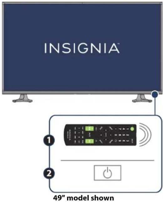 INSIGNIA™ 1 2 49" model shown