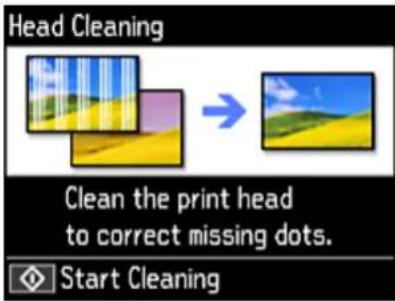 EPSON Expression Premium ET-7750 - CleaningthePrintHeadUsingtheProductControlPanel - 2
