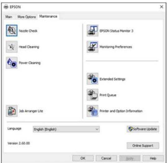 EPSON Expression Premium ET-7750 - SelectPrinterSettings. - 2