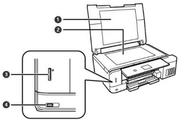 EPSON Expression Premium ET-7750 - ProductParts-Top - 4