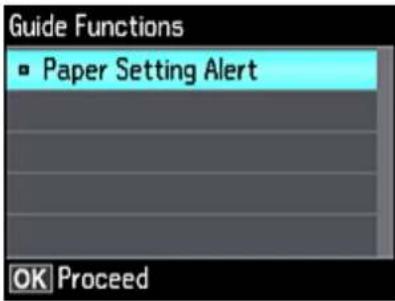 EPSON Expression Premium ET-7750 - TurningOffthePaperSettingAlert - 1