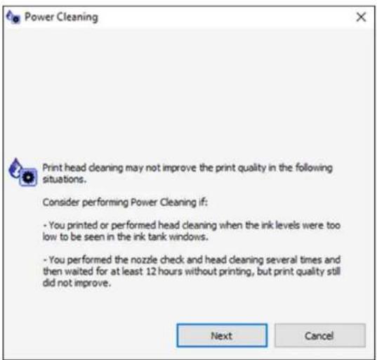 EPSON Expression Premium ET-7750 - PowerCleaningUsingaComputerUtility - 1