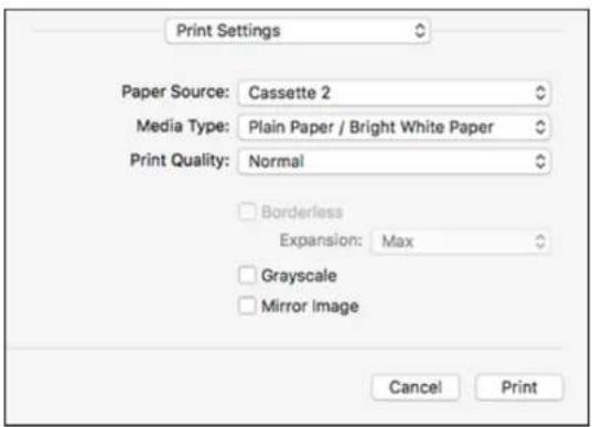 EPSON Expression Premium ET-7750 - SelectingBasicPrintSettings-Mac - 4