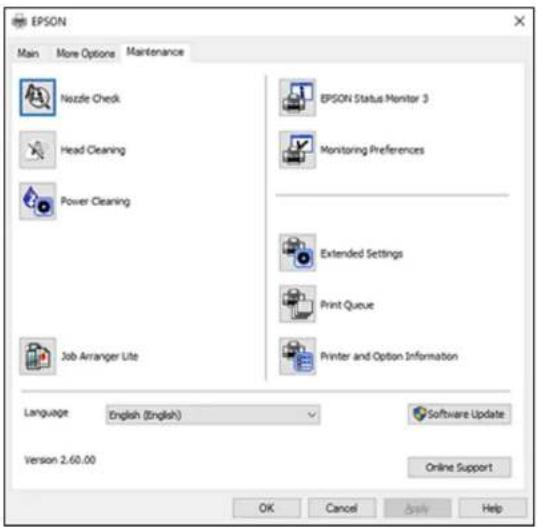 EPSON Expression Premium ET-7750 - SelectingExtendedSettings-Windows - 1