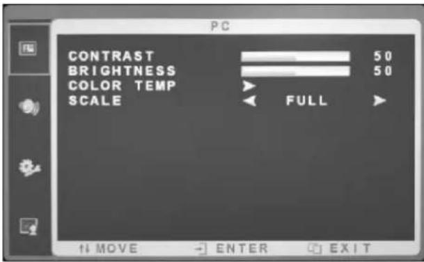 Pelco PMCL622 - PC MENU - 1