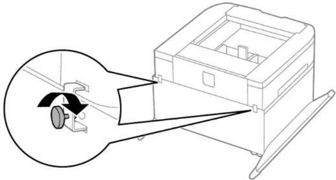 EPSON WorkForce Pro WF-8090 - InstallingtheOptionalCabinet - 10