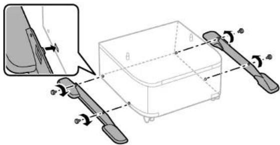 Technical diagram showing mechanical assembly with labeled components and angular measurements