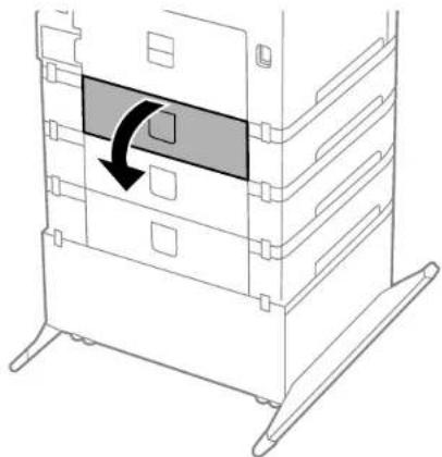 EPSON WorkForce Pro WF-8090 - PaperJamProblemsintheRearCover(E)oftheOptionalPaperCassetteUnit - 1