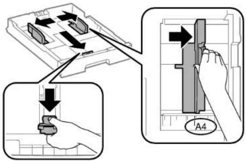 Diagram illustrating a mechanical assembly process with labeled parts and directional arrows indicating movement or force.