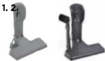 BISSELL Lift-Off 1189 - To assemble the charging base - 1