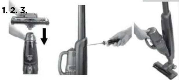 BISSELL Lift-Off 1189 - To assemble the unit - 1