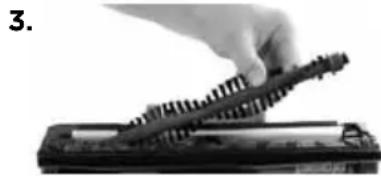 BISSELL Lift-Off 1189 - To remove the brush roll - 2