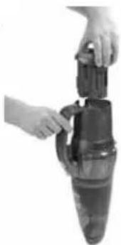 BISSELL Lift-Off 1189 - IMPORTANT: Make sure that the unit is removed from the charging base. - 1