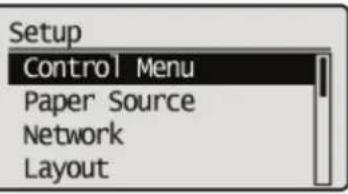 CANON imageCLASS LBP7660Cdn - Procedure for the Menu Operation - 1