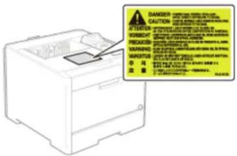 CANON imageCLASS LBP7660Cdn - Laser Safety - 1