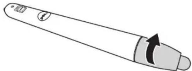 DELL S560T - Replacing the Interactive Pen Batteries - 5