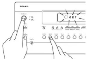 Integra DTR-60.6 - - How to reset: - 1
