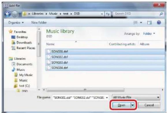 TEAC HR-S101 - Preparing audio files - 3