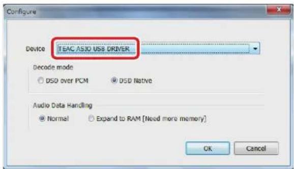 TEAC HR-S101 - Setting up the USB DAC device - 2