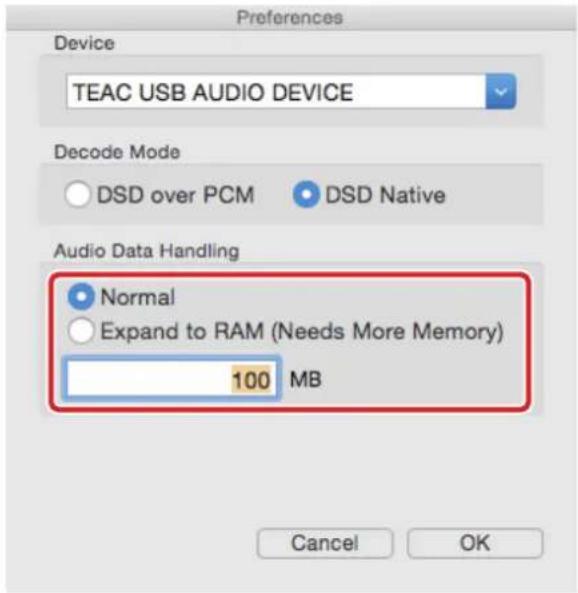 TEAC HR-S101 - Selecting the data loading method - 2