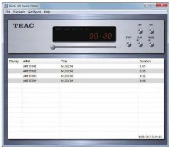 TEAC HR-S101 - Preparing audio files - 1