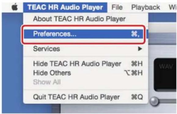 TEAC HR-S101 - Setting up the USB DAC device - 1