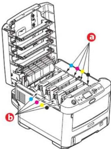 OKI C610DN - WARNING! - 1