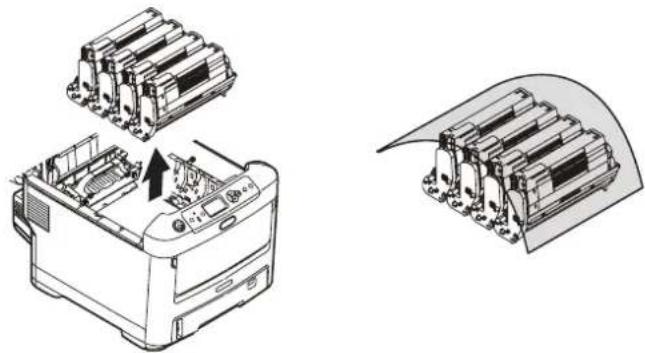 OKI C610DN - WARNING! - 3