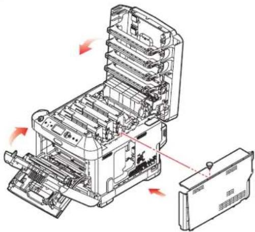 OKI C610DN - WARNING! - 5