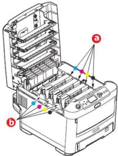OKI C610DN - WARNING! - 1