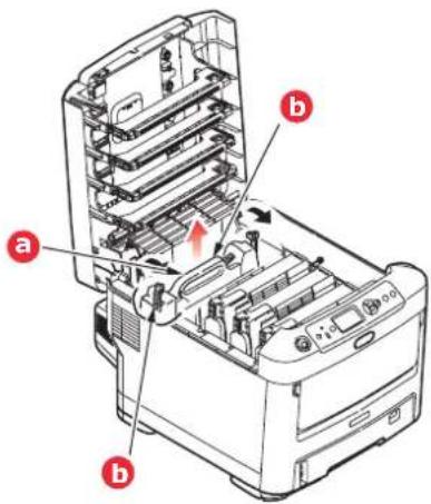 OKI C610DN - WARNING - 1