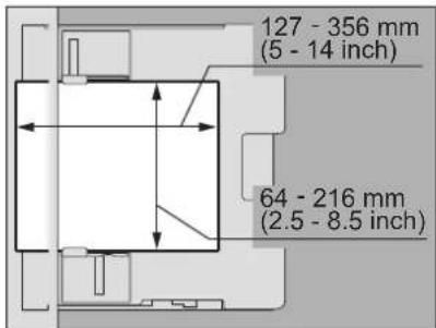 OKI MC780f+ - Bypass copying on non-standard size paper - 1