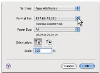 OKI MC780f+ - Printing from Macintosh applications - 1