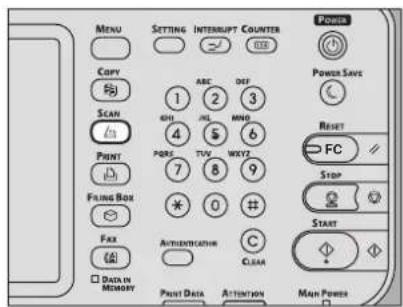 OKI MC780f+ - Scanning to USB - 1