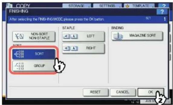 OKI MC780f+ - Sort/Group mode - 5