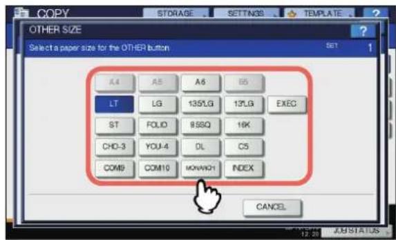 OKI MC780f+ - ■ Copying on other than the above standard sizes of paper - 2