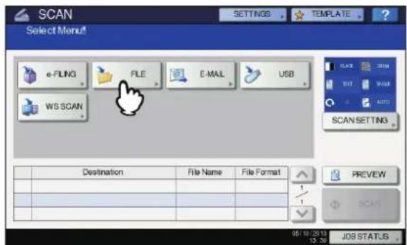 OKI MC780f+ - Scanning to files - 2