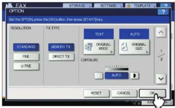 OKI MC780f+ - ■ Making settings - 1
