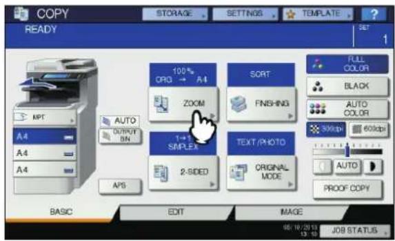 OKI MC780f+ - Copying mixed-size originals in one operation - 2