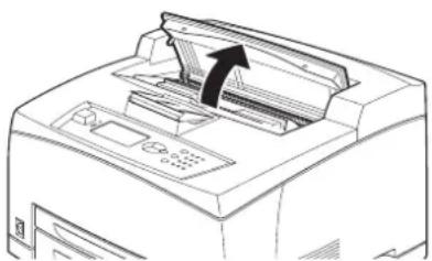 OKI B720N - REPLACING THE DRUM/TONER CARTRIDGE - 1