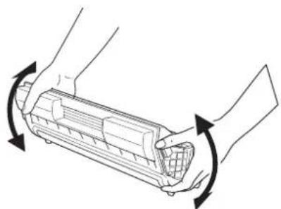 OKI B720N - Do not touch any parts inside the printer. - 2