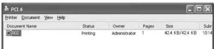 OKI B720N - CHECKING STATUS OF PRINT DATA - 1