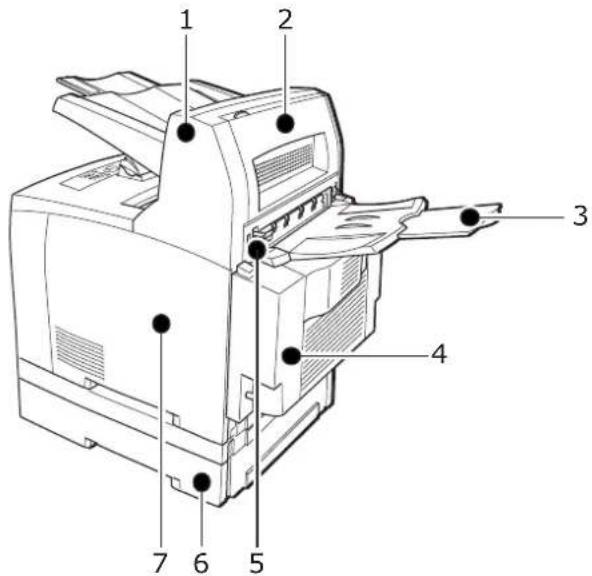 OKI B720N - WITH OPTIONAL ACCESSORIES - 1