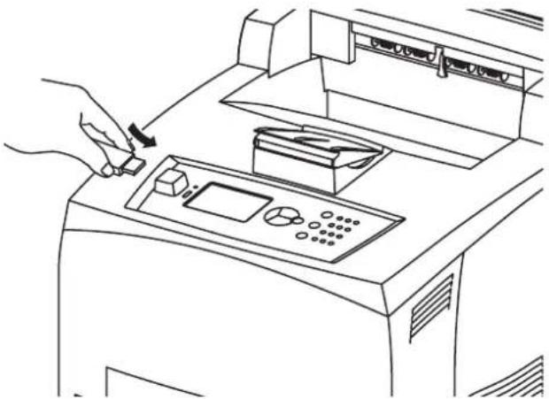 OKI B720N - PRINTING FILES FROM A USB FLASH DRIVE - 1
