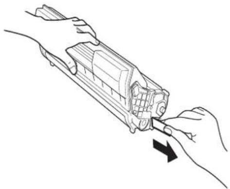 OKI B720N - Do not touch any parts inside the printer. - 3