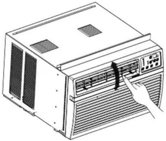 LG LW1815ER - Adjusting Vertical Air Flow Direction - 2