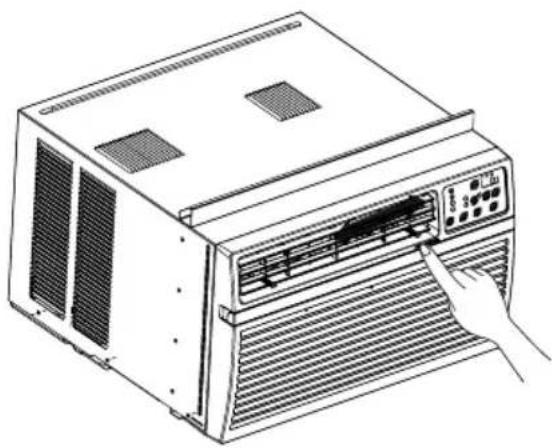 LG LW1815ER - Adjusting Vertical Air Flow Direction - 1